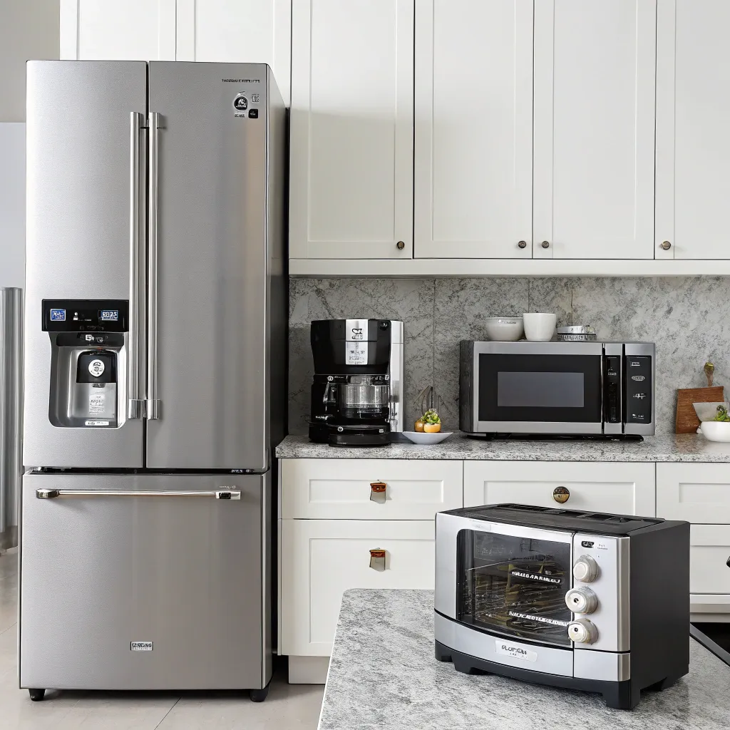 Modern kitchen appliances